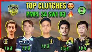 TOP CLUTCHES 1V3 1V4 PMPL SA S4 SW | BEST MOMENTS PMPL 2021