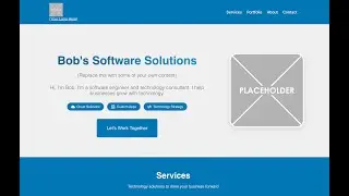 React Portfolio Template - Build Your Own Personal Website / Portfolio