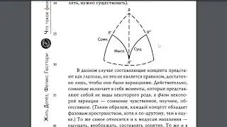 Делёз, Гваттари. Что такое философия? Что такое концепт? (С. 31-36, пример 1).