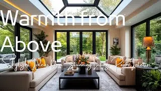 Warmth from Above Skylight Ideas for a Stunning Living Room Interior