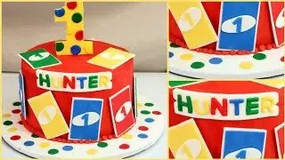 UNO Birthday Cake