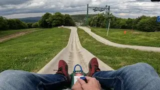 RolbaRun Luge du Col &agrave; La Schlucht 2024 POV Onride (left)