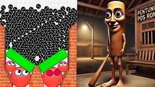 Hide Ball Brain Vs Italian Brainrot Animals New UPDATE Satisfying Walkthrough Tung Tung Sahur!
