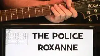 Roxanne Guitar Tab & Guitar Chords with Guitar Lesson by The Police & Sting
