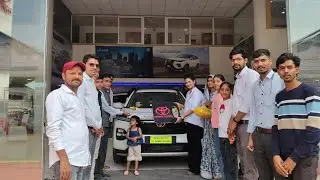 My 1st blog new car 🥳🎉🥰🥰#car #toyto#Diwali #indore 