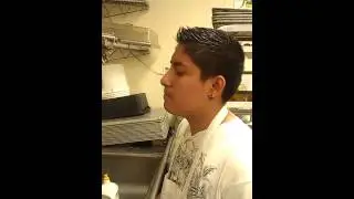 Intense cigarette smoking trick