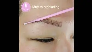 90s Over Plucked Eyebrows Microblading Transformation. Microblading Vancouver