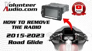 Как снять радио с Harley Davidson&reg; Road Glide 2015&ndash;2023 годов выпуска