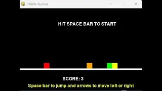 PyGame - Jumping game
