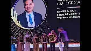 Ian Lim Teck Soon MFMPA ASEAN Financial Visionary Leadership & Wellness Innovation Award 2025