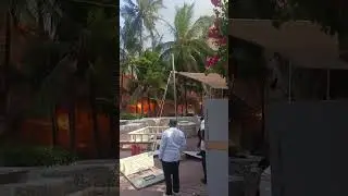 DIANI REEF HOTEL ON FIRE