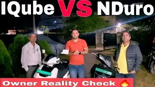 TVS iQube vs Lectrix NDuro REAL OWNER REVIEW &ndash; Top Speed, Range, Battery, VFM? Full Reality Check