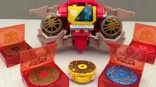 BLASTER STEELJAW AND MINIONS FALL OF CYBERTRON TRANSFORMERS GENERATIONS TOY REVIEW