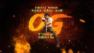 They Call Him OG | Cineplex Premiere | 5th February | 8 PM | Colors Cineplex
