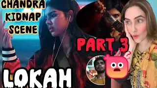 Lokah Chapter 1: Chandra Kidnap Pre Interval Scene Reaction | Kalyani | Nasleen/ Annyshahreacts 