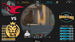 mousesports vs. MAD Lions - DH Masters Spring Europe - BEST MOMENTS CSGO