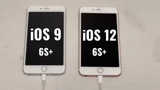 iOS 9 iPhone 6S Plus vs iOS 12 iPhone 6S Plus Boot-up speed test
