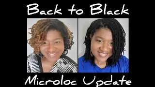 Back to Black: Dying my locs & 34 month loc update