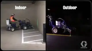 The New LineLazer ES 2000 Fully Electric Airless Spray Line Marking Machine