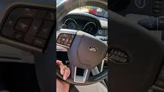 Land Rover Discovery Sport Steering Wheel buttons remove replace