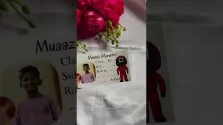 Customized Photo Nameslip &hearts;️ #youtubeshorts #shorts #shortvideo #school Blis_Box