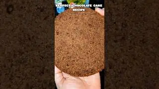 Perfect & soft eggless chocolate cake recipe | Chocolate cake | #shorts | #chocolatecake | #cake |