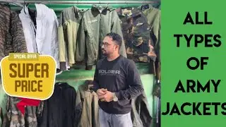 Best collection of Indian Army jackets in  Indian 2025@Sharmaarmystore 