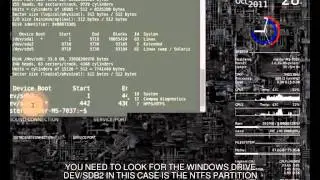 windows ntfs fix using linux / ubuntu