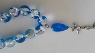 Epoksi re&ccedil;ine g&ouml;ky&uuml;z&uuml; tesbih