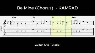 Be Mine (Chorus)  - KAMRAD | Guitar TAB Tutorial