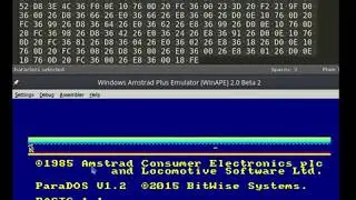 Machine Code Animation Example [ Amstrad CPC ]