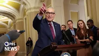 WATCH LIVE: Senate Democratic leaders hold news conference as calls for Noem to step down grow