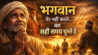 भगवान देर नहीं करते, बस सही समय चुनते हैं 🙏 | Emotional Dharmik Kahani #Reel