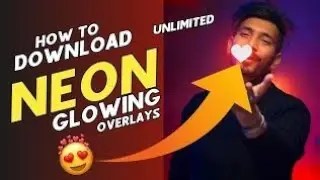 how to download neon glowing pack | UroozKhan neon fx pack