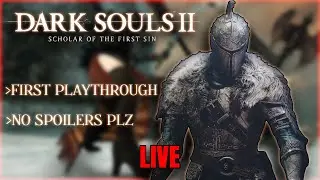 First Time Playing Dark Souls 2&hellip; Pray for Me 🔴 #gaming #ds2softs