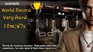 WR Speedrun: Underbelly - Very Hard - 10:47 in Resident Evil Outbreak File 2