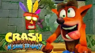 Crash Bandicoot  N. Sane Trilogy. passando raiva, at&eacute; desistir. kkkkk ( Nintendo Switch )