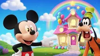 Mickey Mouse & Goofy New House Adventure 🏡 | 3D Cartoon for Kids