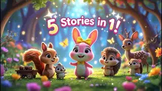 &ldquo;5 Cute Animal Stories for Kids | Friendship & KidsStorytime 🐰🦔🐿️🦌🐦&rdquo;
