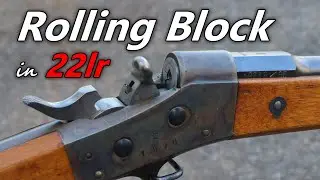 Шведский роликовый блок переоборудован в 22LR