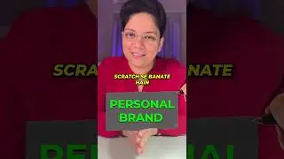 Personal brand from scratch #1
