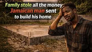 JAMAICAN WENT BACK HOME AND DIDN'T SEE THE HOUSE HE WORKED AND SENT MONEY TO BUILD