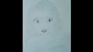 How to draw Frozen -2movie's Elsa🧝&zwj;♀️🧝&zwj;♀️#videos#drawing #art #viral #art a Elsa