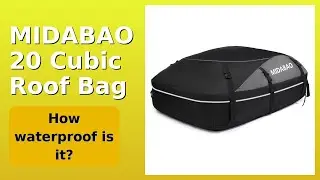 REVIEW (2025): MIDABAO 20 Cubic Roof Bag. Features.