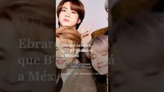 As&iacute; reaccion&oacute; Marcelo Ebrard a la gira de BTS