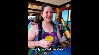 The only pain I want in my life is&hellip;