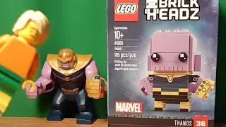 Live Build Of Set 41605 Thanos!