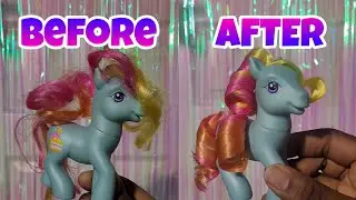 MLP G3 Doll Hair Transformation 🍰 Party Cake