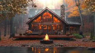 Autumn Fireside: Soothing Piano Music with the Warmth of Crackling Flames