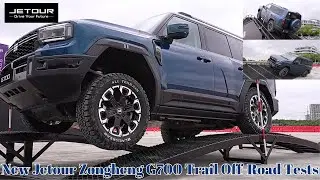 Тесты Jetour Zongheng G700 Trail Trail. Справится ли он со всеми испытаниями?